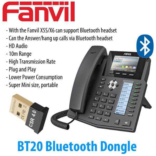 Fanvil Bt20 Bluetooth Dongle Dubai Uae