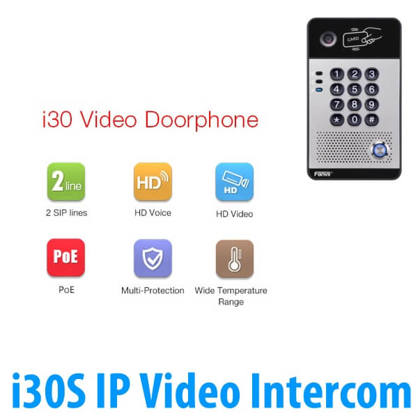 Fanvil I30s Ip Video Intercom Uae