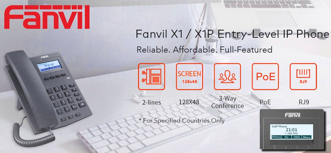 Fanvil X1p Voip Phone Dubai Uae